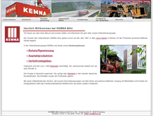 Tablet Screenshot of kemna.de